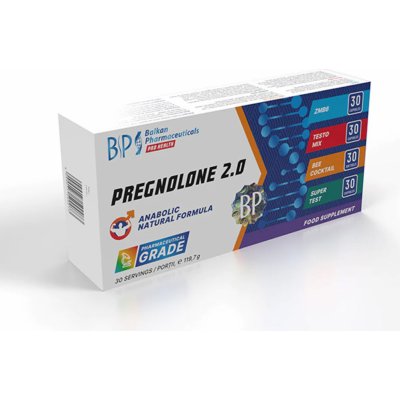 Balkan Pharmaceuticals Pregnolone 2.0, 120 kapslí – Hledejceny.cz