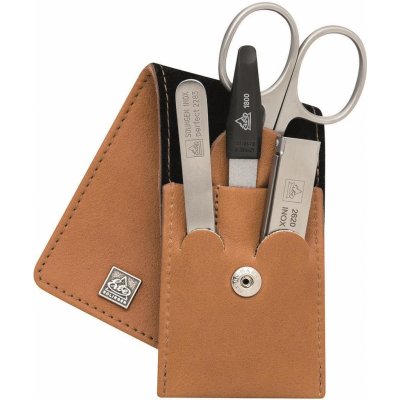 Erbe Solingen pánská kožená cestovní manikúra 9115 Cognac – Zboží Dáma