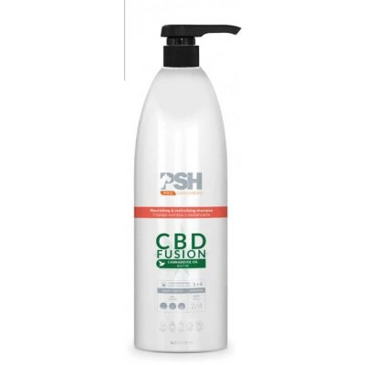 PSH Šampon CBD pure green biotin kanabidiolový olej 1000 ml – Zboží Mobilmania