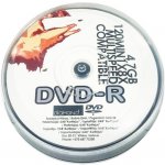 Verbatim DVD-R 4,7GB 16x, AZO, cakebox, 10ks (43523) – Zboží Živě