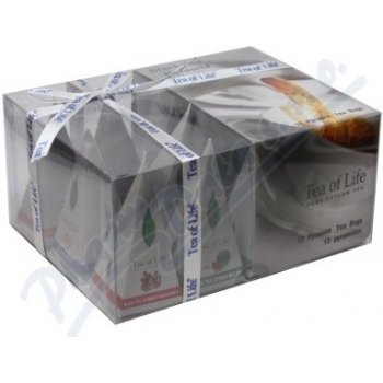 Tea of Life Kolekce Pyramid černých čajů v pyramidových sáčcích 12 x 2 g