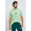 Pánské Tričko adidas Tričko ZNE hladké IR5227 zelená