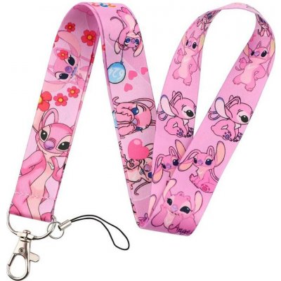 šňůrka na krk růžová Angel Stitch – Hledejceny.cz