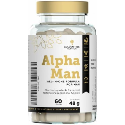 Golden Tree Alpha Man 60 kapslí – Hledejceny.cz