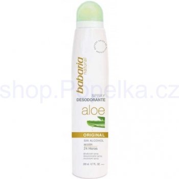 Babaria Aloe Vera deospray s Aloe Vera (Aloe Original alcohol-free) 200 ml