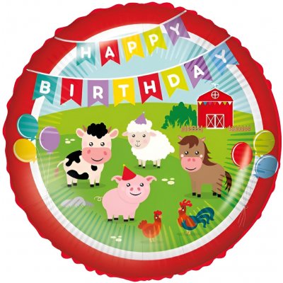 Procos Fóliový balónekFarma 46 cm – Zboží Dáma