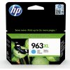 HP 963XL originální inkoustová kazeta azurová 3JA27AE