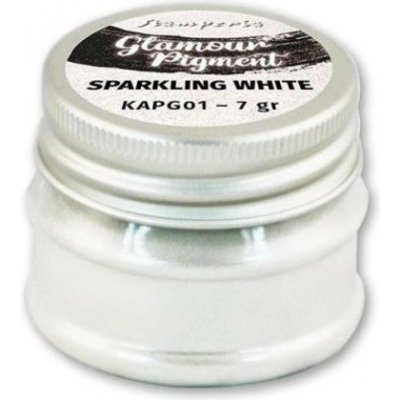 Stamperia Perleťový prášek Glamour pigment perlově bílá 7 g