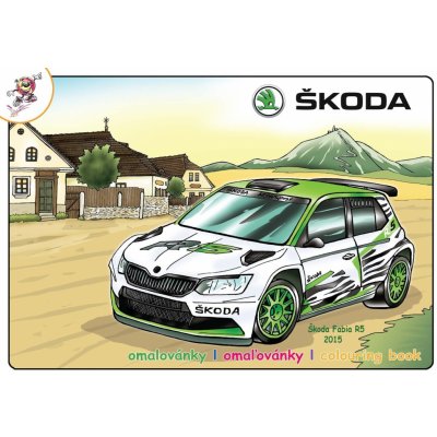 Omalovánka A5 Škoda – Zboží Mobilmania