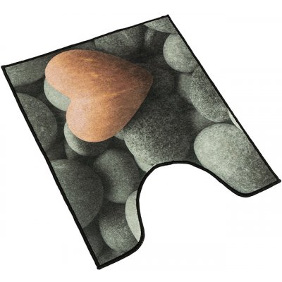 Bellatex 3D tisk Kamen tmavá šedá 50x60 cm – Zbozi.Blesk.cz