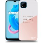 Pouzdro Picasee silikonové Realme C11 2021 - You create your own opportunities čiré – Hledejceny.cz