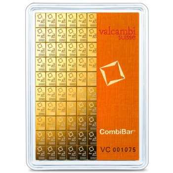 Valcambi CombiBar zlatý slitek 100 x 1 g
