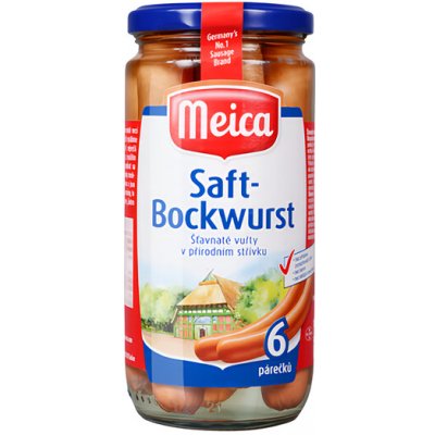 MEICA Párky Bockwurst 380 g – Sleviste.cz