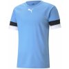 Pánské sportovní tričko Puma Pánské Tričko s krátkým rukávem TEAMRISE JERSEY 70493218 Modrý