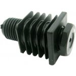 Zátka čtvercová 30 x 30 mm rektifikační M22 x 60 mm černá – Hledejceny.cz