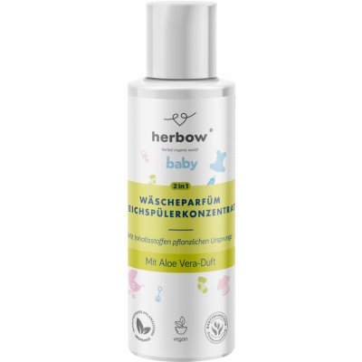 Herbow Baby koncentrovaná aviváž na praní s parfémem Aloe vera 2v1 200 ml – Zboží Dáma
