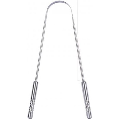 MasterMedi nerezová škrabka na jazyk s pouzdrem – Zboží Dáma