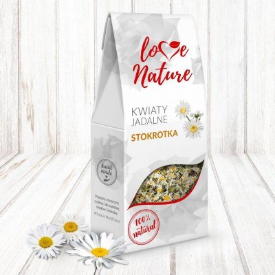 Jedlé květy sedmikráska 15g 100% přírodní - Love Natur – Zbozi.Blesk.cz