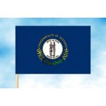 LIBEA, s.r.o. Kentucky vlajka Rozměr: 40×60 cm, Uchycení: Návlek na žerď – Hledejceny.cz