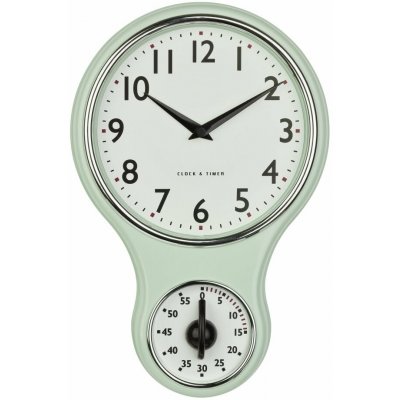 TFA 60.3073.20 - kuchyňské nástěnné hodiny s minutkou RETRO – Hledejceny.cz