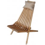 DEOKORK Zahradní relaxační křeslo NIXON teak – Hledejceny.cz