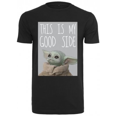 Tričko Star Wars Baby Yoda Good Side Tee black