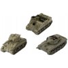 Desková hra USA Tank Platoon World of Tanks Miniatures Game: M4A1 Sherman, M7 Priest, M18 Hellcat