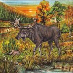 ubrousek 33x33 cm příroda – HobbyKompas.cz ubrousek 33x33 cm příroda – HobbyKompas.cz