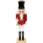 HOMLA Vánoční figurka NUTCRACKER louskáček s trubkou 38 cm 836119 – Hledejceny.cz
