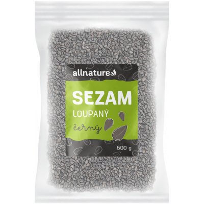 Allnature Sezam černý 500 g – Zboží Dáma