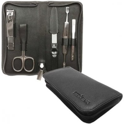 Pfeilring Original Solingen Luxusní manikúrová sada 9368 Černá/černý vnitřek – Zboží Dáma