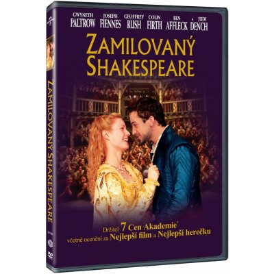 Zamilovaný Shakespeare DVD – Zbozi.Blesk.cz