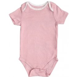 Calvin Klein růžové bodýčko pro holčičku miminko z organické bavlny