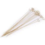 Kovový zápich / držák na foto, přání - srdce Varianta: zlatá sv., Balení: 20 ks – Hledejceny.cz