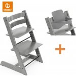 Stokke Tripp Trapp + Baby set Storm Grey – Zboží Dáma