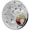 Česká mincovna Stříbrná mince Mléčná dráha Pluto proof 1 oz