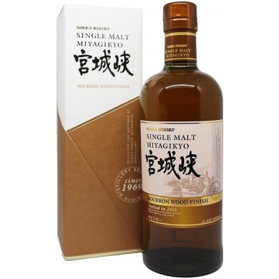 Nikka Miyagiky Bourbon Wood Finish 46% 0,7 l (kazeta) – Hledejceny.cz