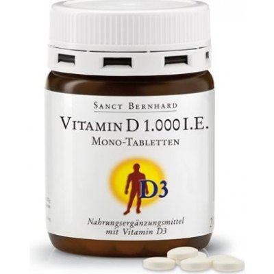 Sanct Bernhard Vitamín D 1000 IU 250 tablet – Hledejceny.cz