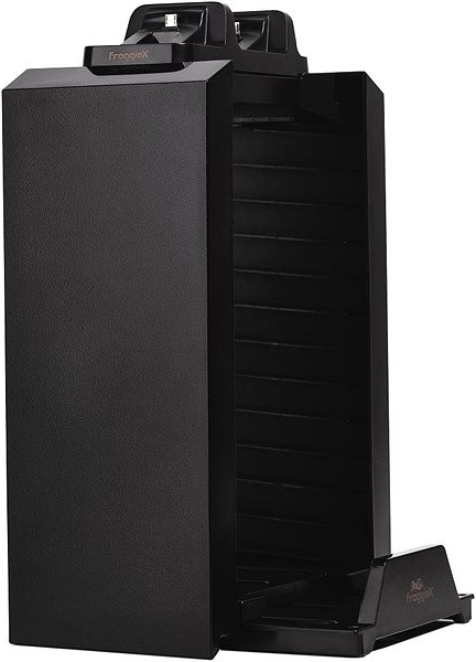 Froggiex FX-P4-C1-B PS4 Charge and Store Tower