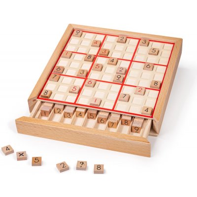 Bigjigs Dřevěná hra Sudoku – Sleviste.cz