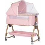 Chipolino Postýlka Charisma 2v1 Pink Wood – Hledejceny.cz