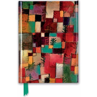 Paul Klee: Redgreen and Violet-Yellow Rhythms Foiled Journal – Zboží Mobilmania