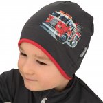 Esito dětská čepice Hasiči šedá – Sleviste.cz