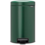 Brabantia NewIcon Pedálový koš 12 l tmavě zelená 304040