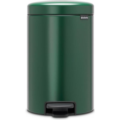 Brabantia NewIcon Pedálový koš 12 l tmavě zelená 304040 – Zboží Mobilmania