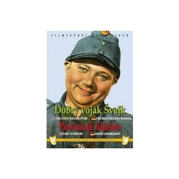 Dobrý voják Švejk/Poslušně hlásím - - digipack v šubru DVD
