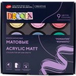 Sada matných akrylových barev Decola 12 x 20 ml – Sleviste.cz