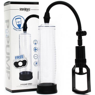 Rimba P-PP01 - two-finger penis pump transparent – Zboží Mobilmania