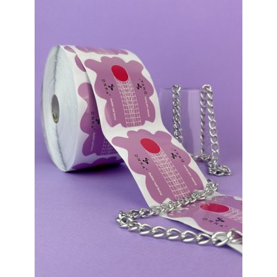 DNKa papírové formy na prodloužení nehtů 50ks – Zboží Dáma