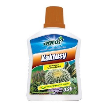 Agro hnojivo pro kaktusy a sukulenty 0,25 l od 43 Kč - Heureka.cz